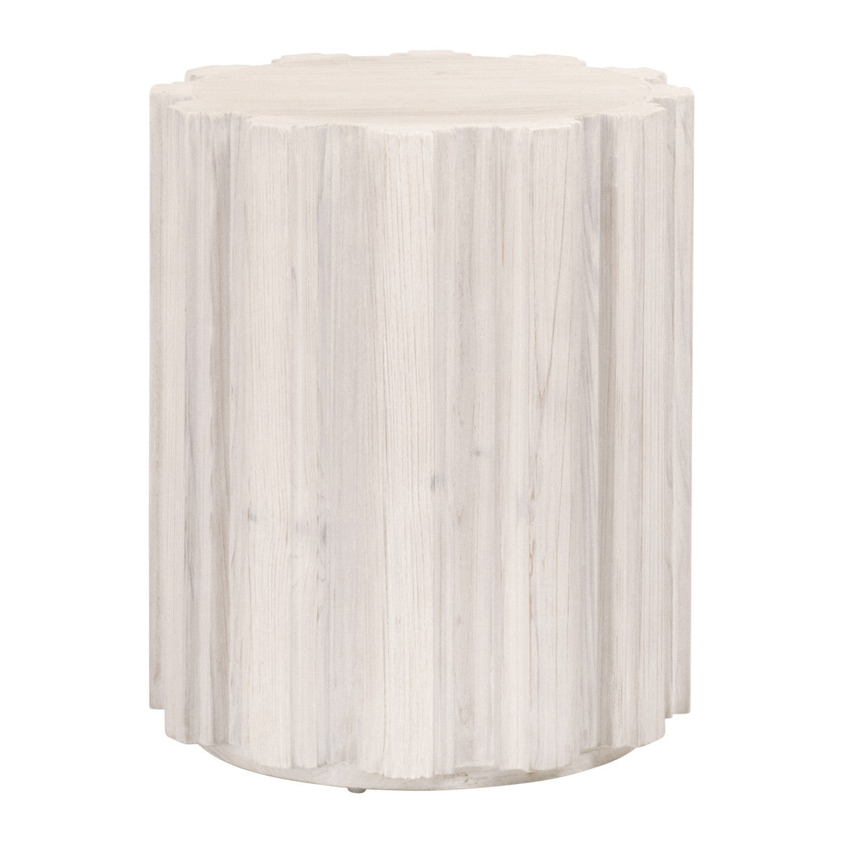 Roma Accent Table White Wash Pine-Side Tables-Essentials For Living-Sideboards and Things