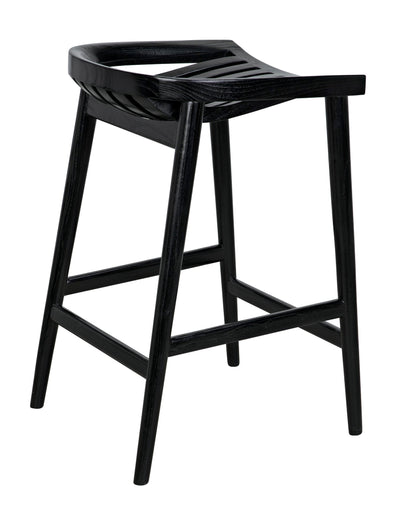 Ronald Counter Stool-Counter Stools-Noir-Sideboards and Things