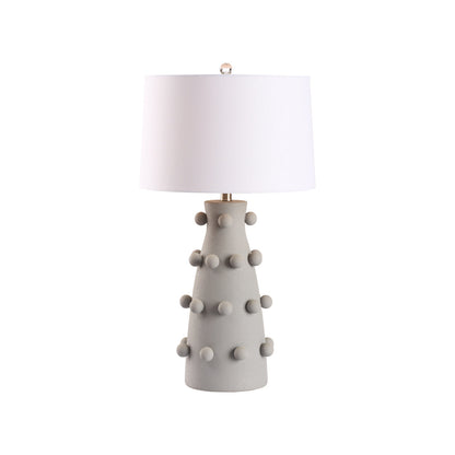 Chelsea House Rory Grey Ceramic Table Lamp