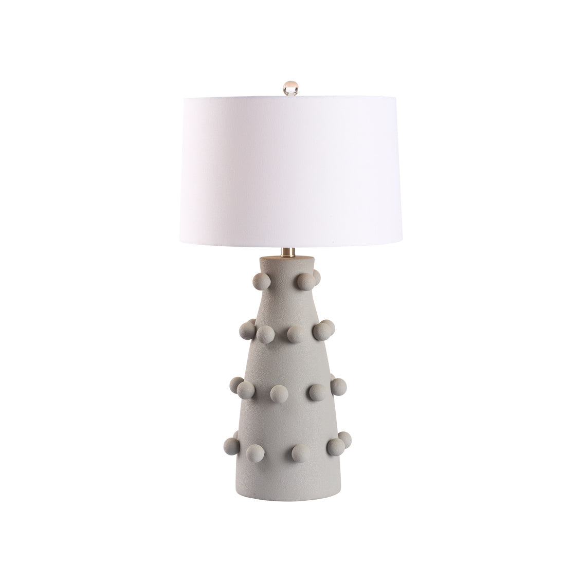 Chelsea House Rory Grey Ceramic Table Lamp