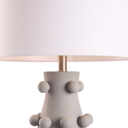 Chelsea House Rory Grey Ceramic Table Lamp
