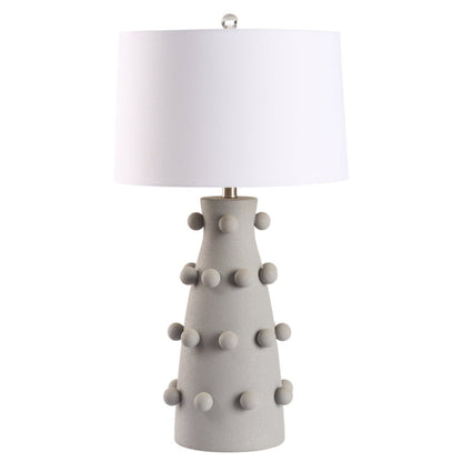 Chelsea House Rory Grey Ceramic Table Lamp