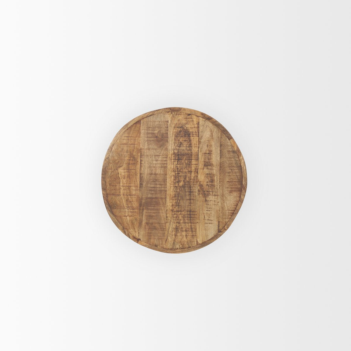 Mercana Rosie Solid Wooden Round End Table