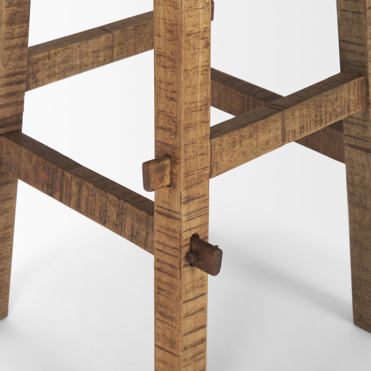 Mercana Rosie Solid Wooden Round End Table