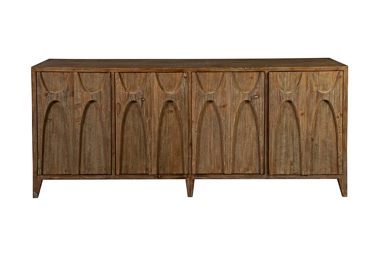 Roslyn Mid-Century Designed Wooden Sideboard