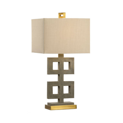 Ross Concrete Finished Table Lamp-Table Lamps-Wildwood-LOOMLAN