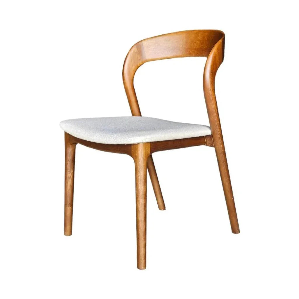 LH Home Rotondo Leather Armless Dining Chair
