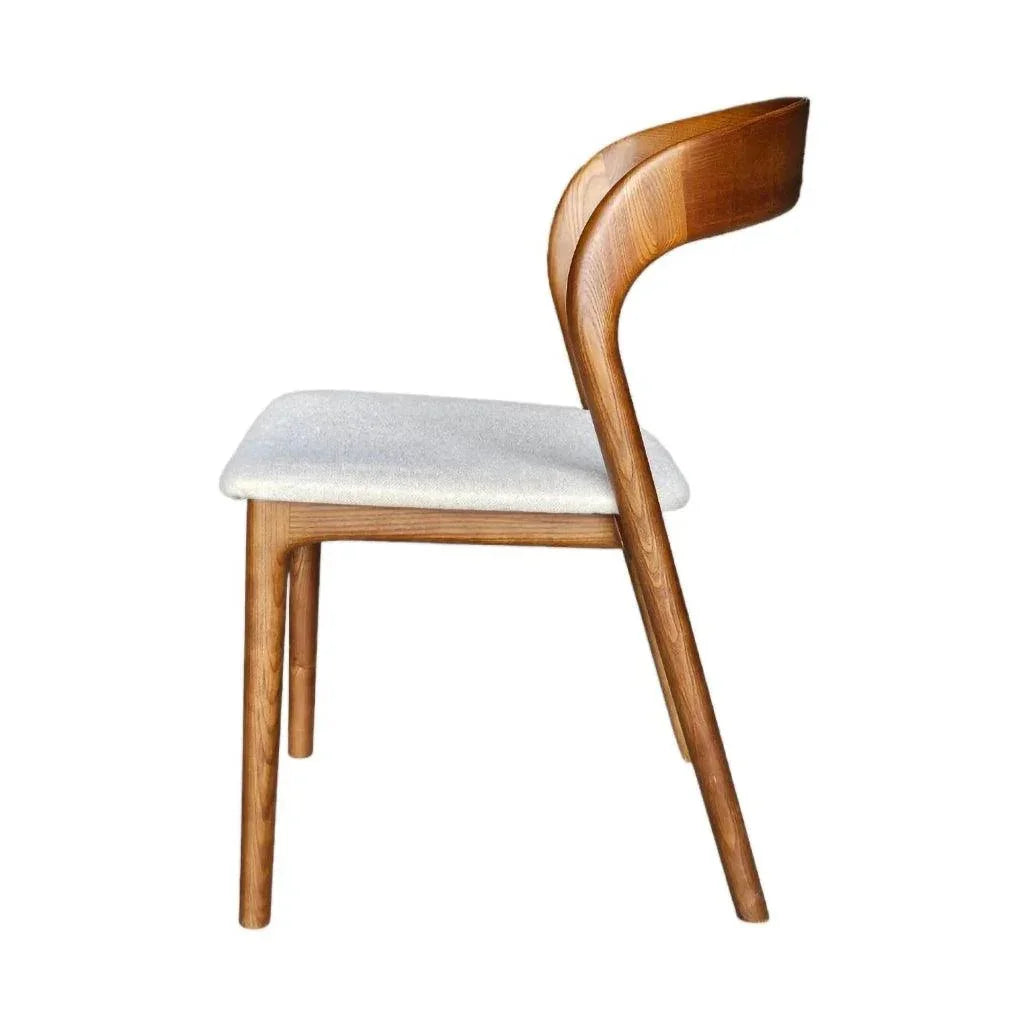 LH Home Rotondo Leather Armless Dining Chair