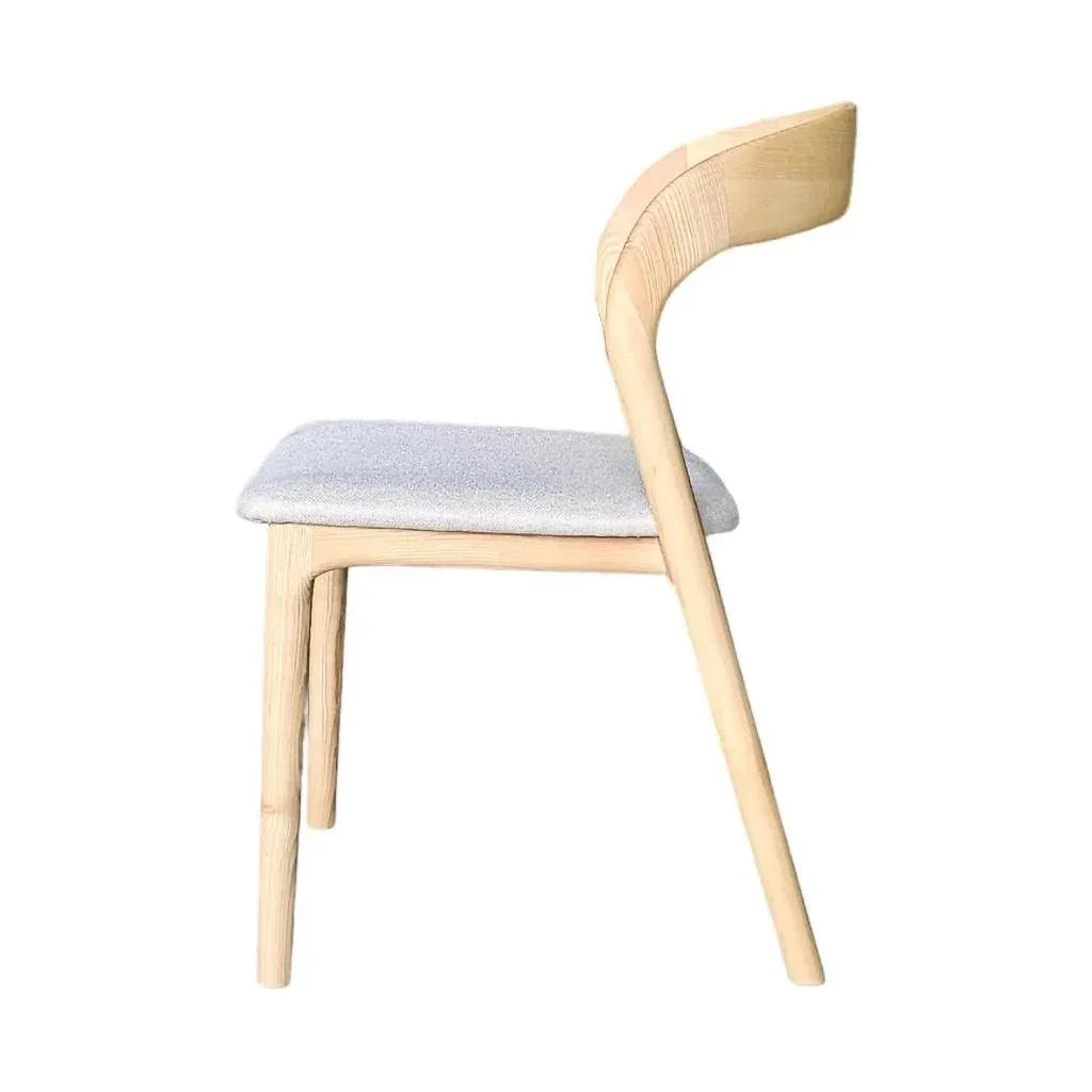 LH Home Rotondo Leather Armless Dining Chair
