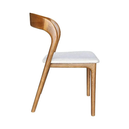 LH Home Rotondo Leather Armless Dining Chair