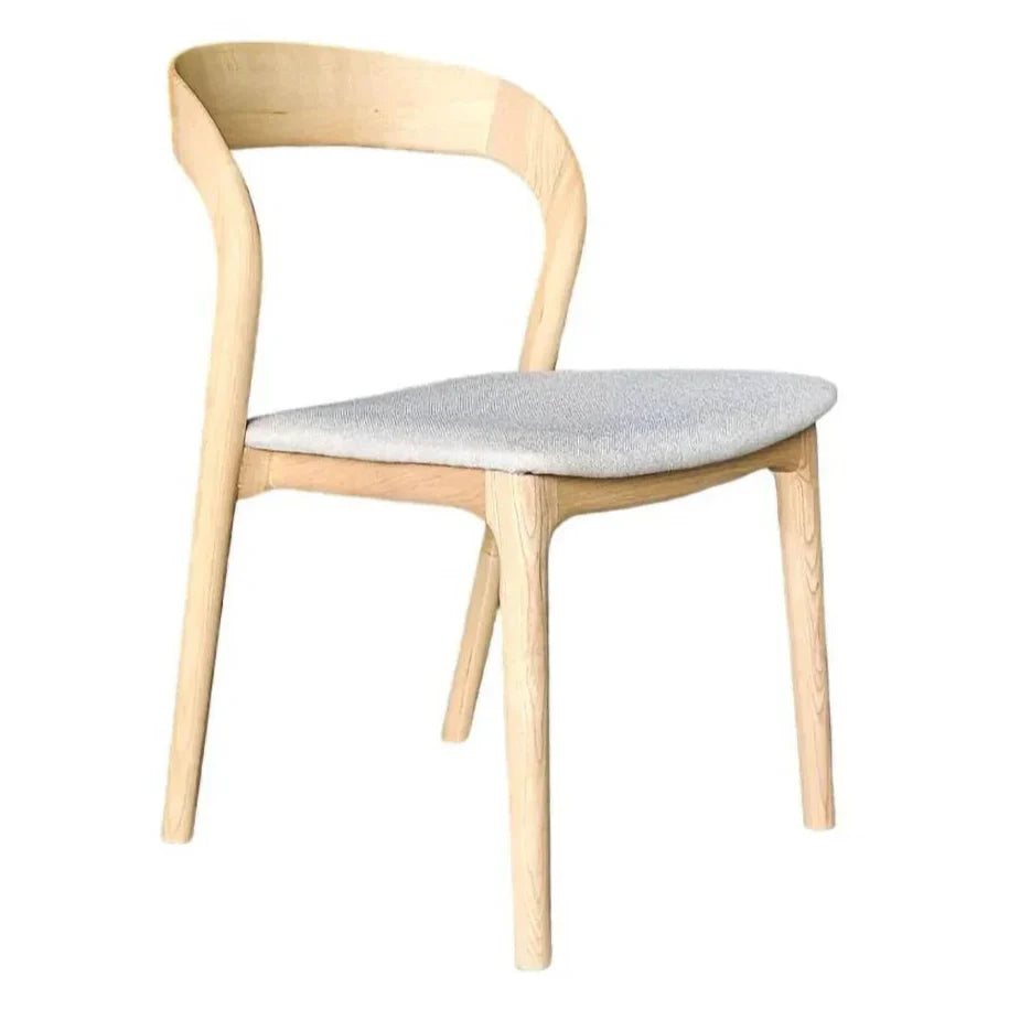 LH Home Rotondo Leather Armless Dining Chair