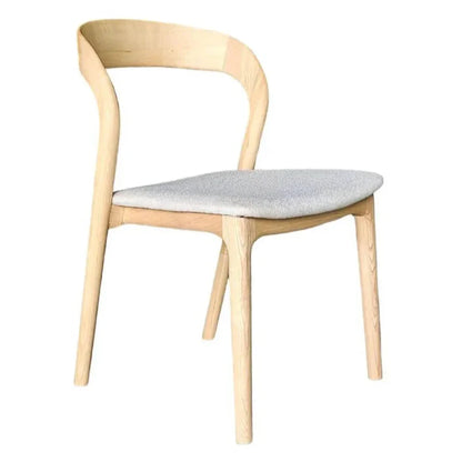LH Home Rotondo Leather Armless Dining Chair