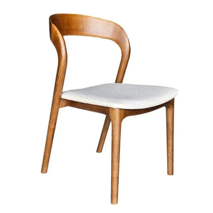 LH Home Rotondo Leather Armless Dining Chair