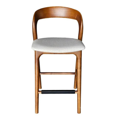 LH Home Rotondo Leather Counter Stool