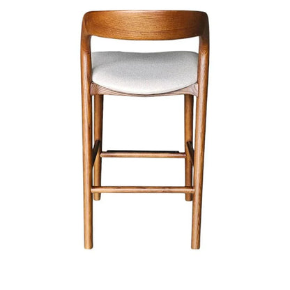 LH Home Rotondo Leather Counter Stool