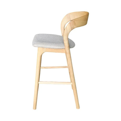 LH Home Rotondo Leather Counter Stool