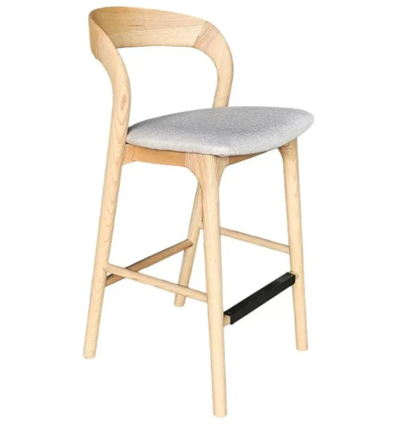 LH Home Rotondo Leather Counter Stool