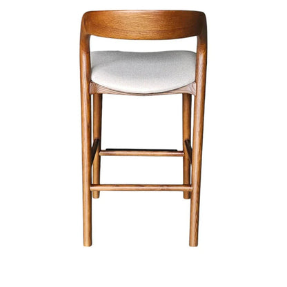 Rotondo Polyester Upholstered Counter Stool