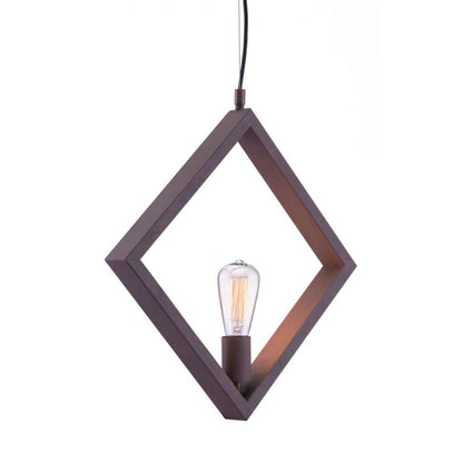 Zuo Modern Rotorura Steel Rust Ceiling Lamp