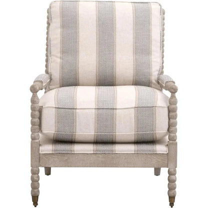 Rouleau LiveSmart Performance Fabric Lounge Chair-Lounge Chairs-Essentials For Living-LOOMLAN