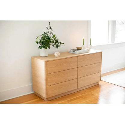 Round Off Wood Dresser - LOOMLAN - Moe's Home - Dressers