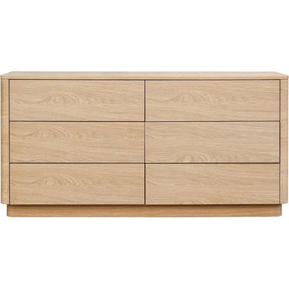 Round Off Wood Dresser - LOOMLAN - Moe's Home - Dressers