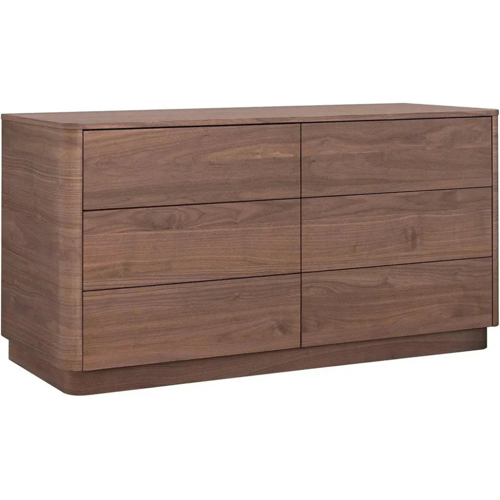 Round Off Wood Dresser - LOOMLAN - Moe's Home - Dressers