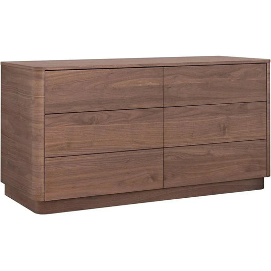 Moe's Home Round Off Wood Dresser