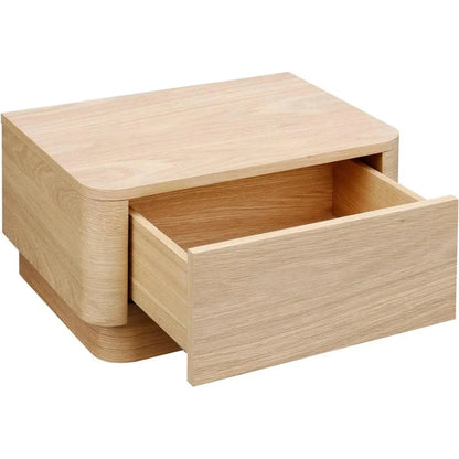Moe's Home Round Off Wood Nightstand