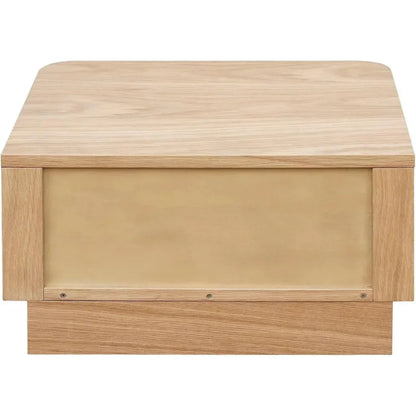 Moe's Home Round Off Wood Nightstand