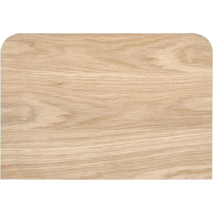 Moe's Home Round Off Wood Nightstand