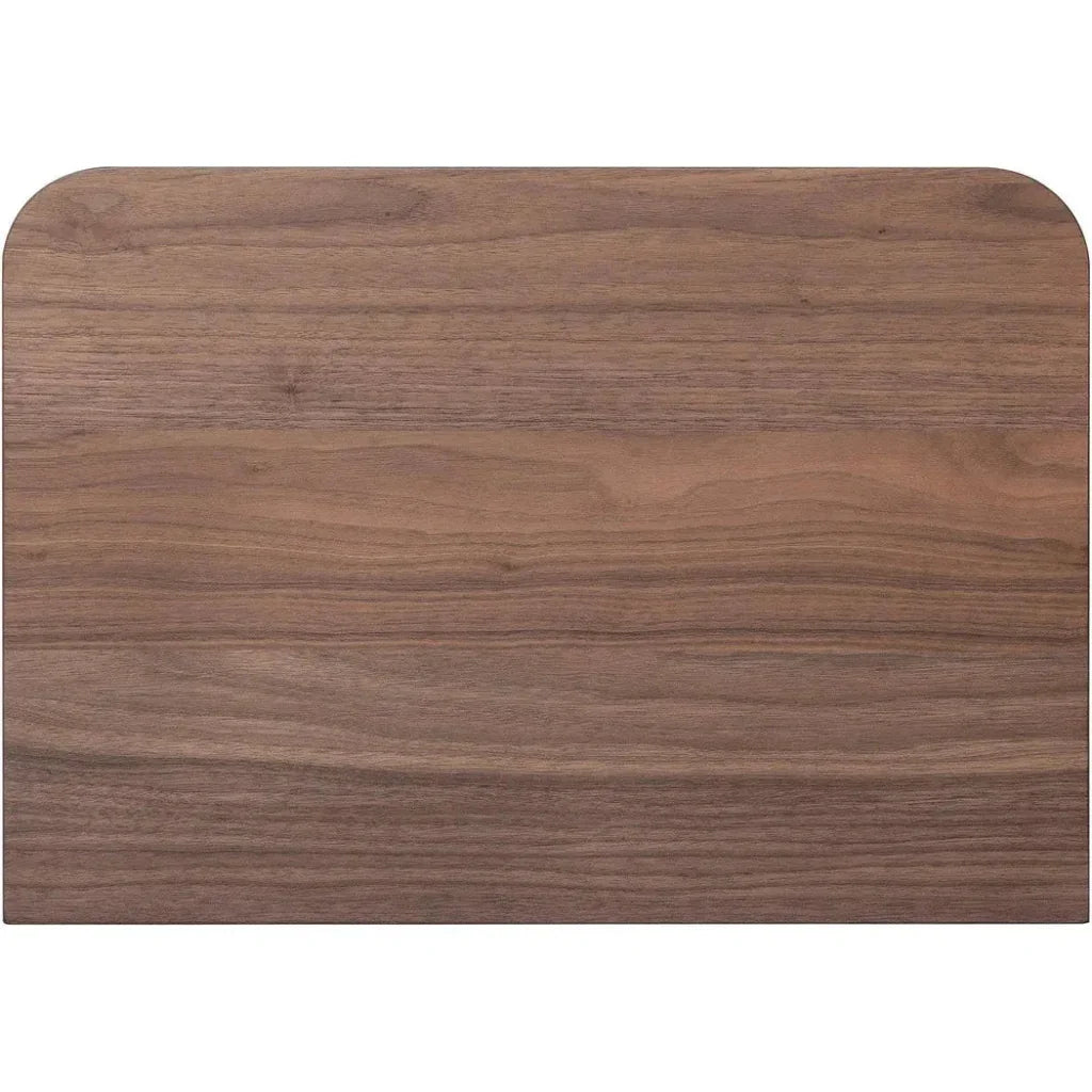 Moe's Home Round Off Wood Nightstand