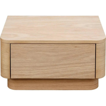 Moe's Home Round Off Wood Nightstand