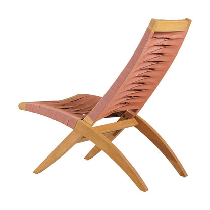 Zuo Modern Rova Solid Wooden Frame Outdoor Lounge Chair
