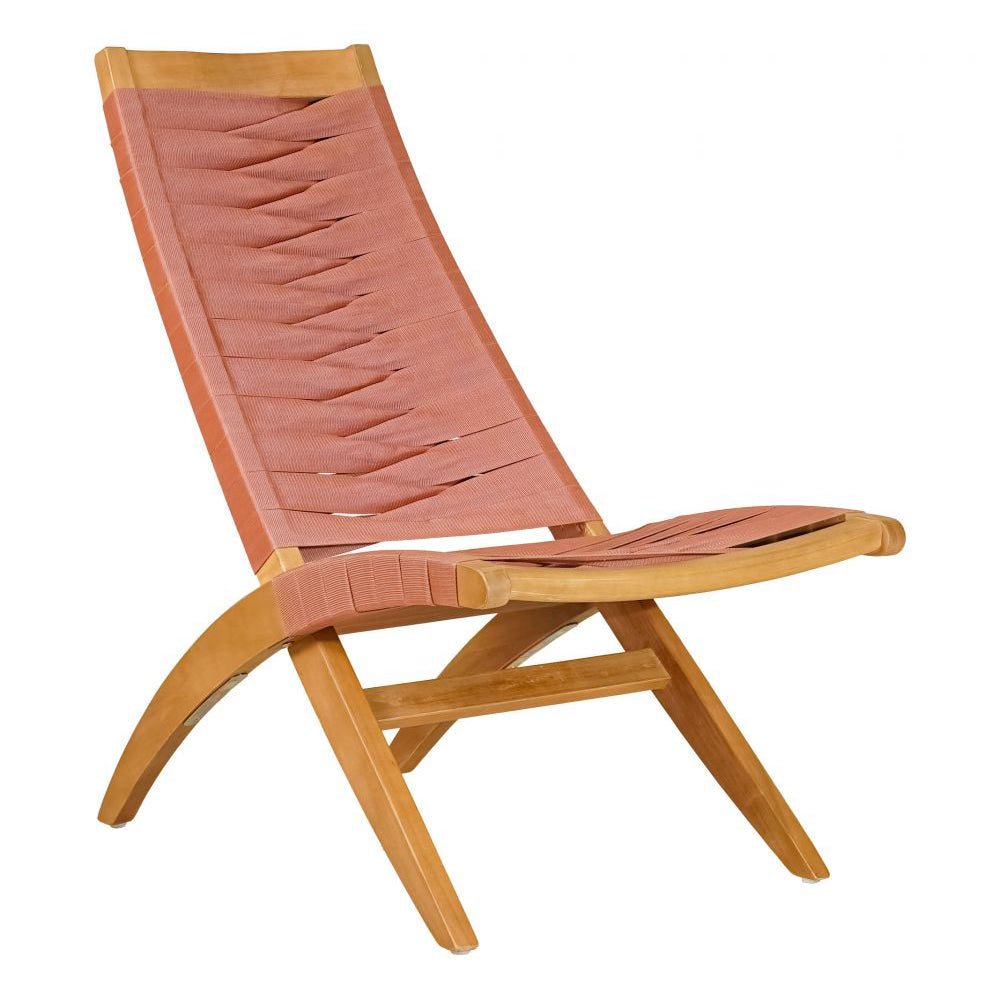 Zuo Modern Rova Solid Wooden Frame Outdoor Lounge Chair