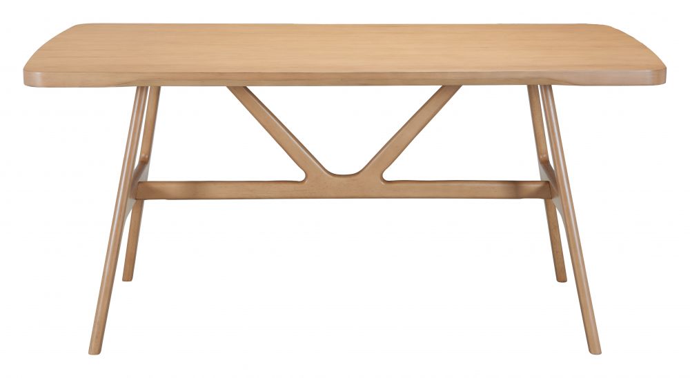 Zuo Modern Rovina Natural Wooden Dining Table