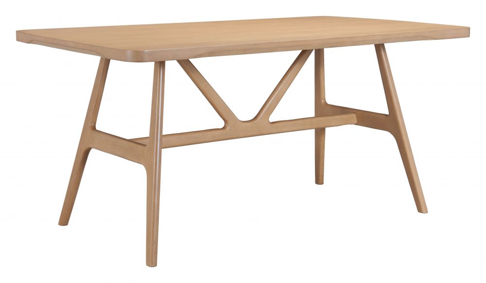 Zuo Modern Rovina Natural Wooden Dining Table