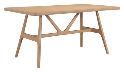Zuo Modern Rovina Natural Wooden Dining Table