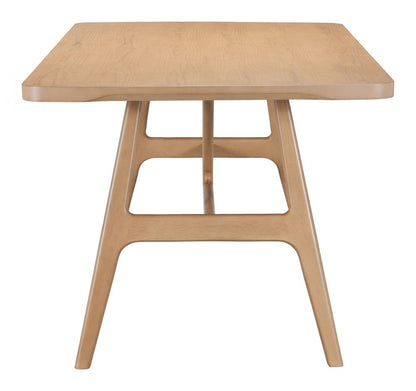 Zuo Modern Rovina Natural Wooden Dining Table