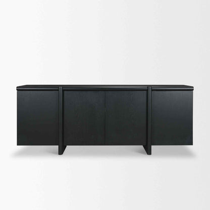 Rowan Four Doors Wood Sideboard
