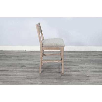 Sunny D Rowan Wooden Bar Table with Counter Stool