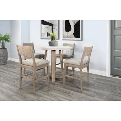 Sunny D Rowan Wooden Counter Dining Set with Bartool
