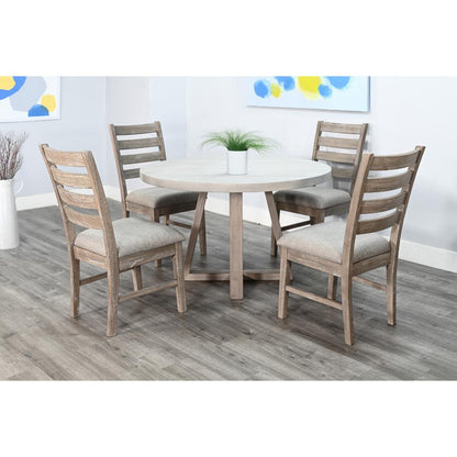 Sunny D Rowan Wooden Dining Set with Chair