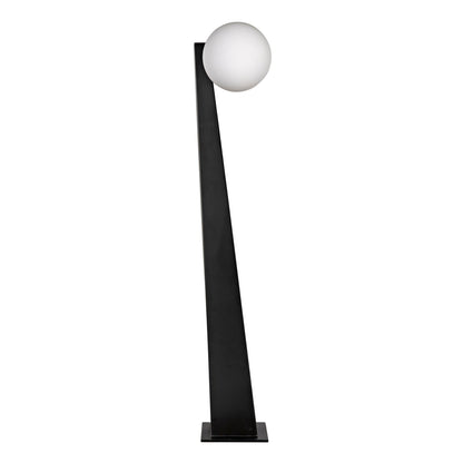 Roy Floor Lamp, Black Metal-Floor Lamps-Noir-Sideboards and Things