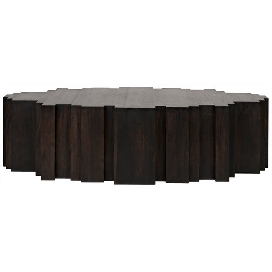 Royce Coffee Table, Ebony Walnut-Coffee Tables-Noir-Sideboards and Things