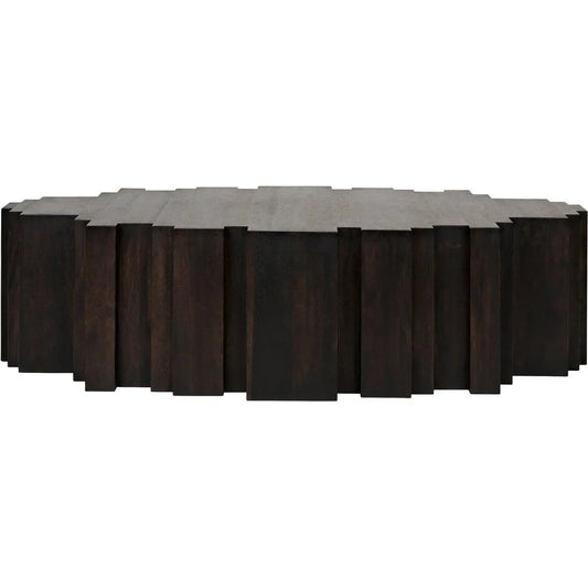 Noir Royce Coffee Table, Ebony Walnut