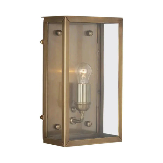 Royster Antique Brass Outdoor Wall Sconce