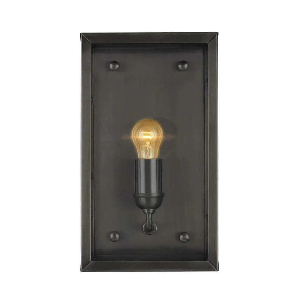 Royster Antique Brass Outdoor Wall Sconce