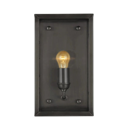 Royster Antique Brass Outdoor Wall Sconce