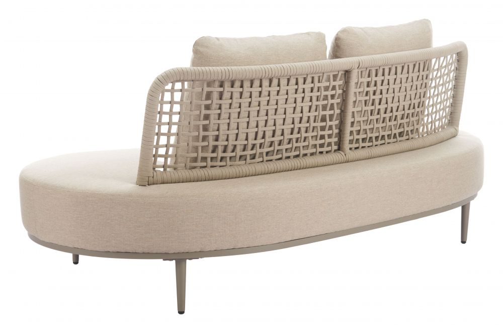 Zuo Modern Ruhe Olefin Fabric Outdoor Sofa